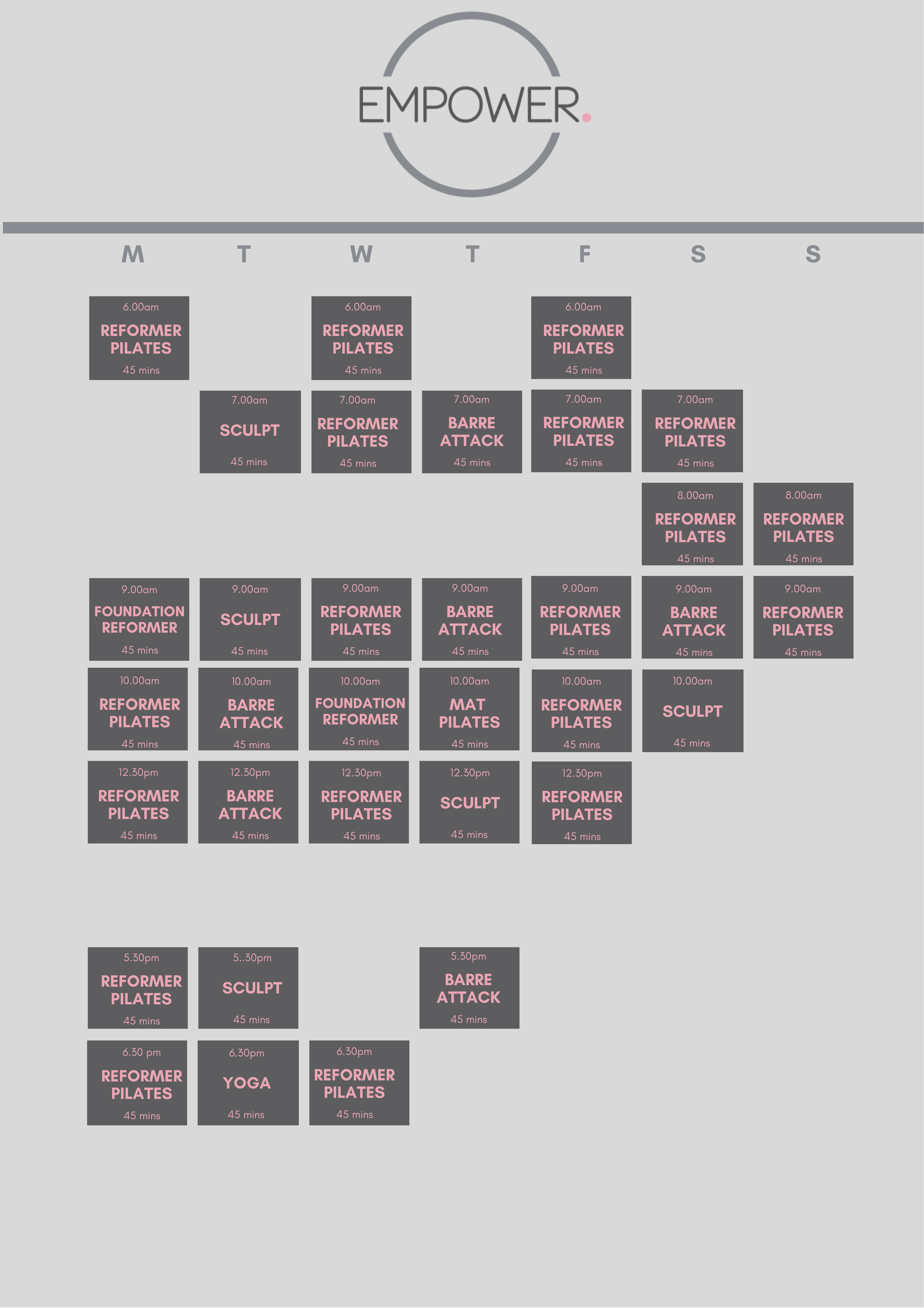 Hig Res Timetable
