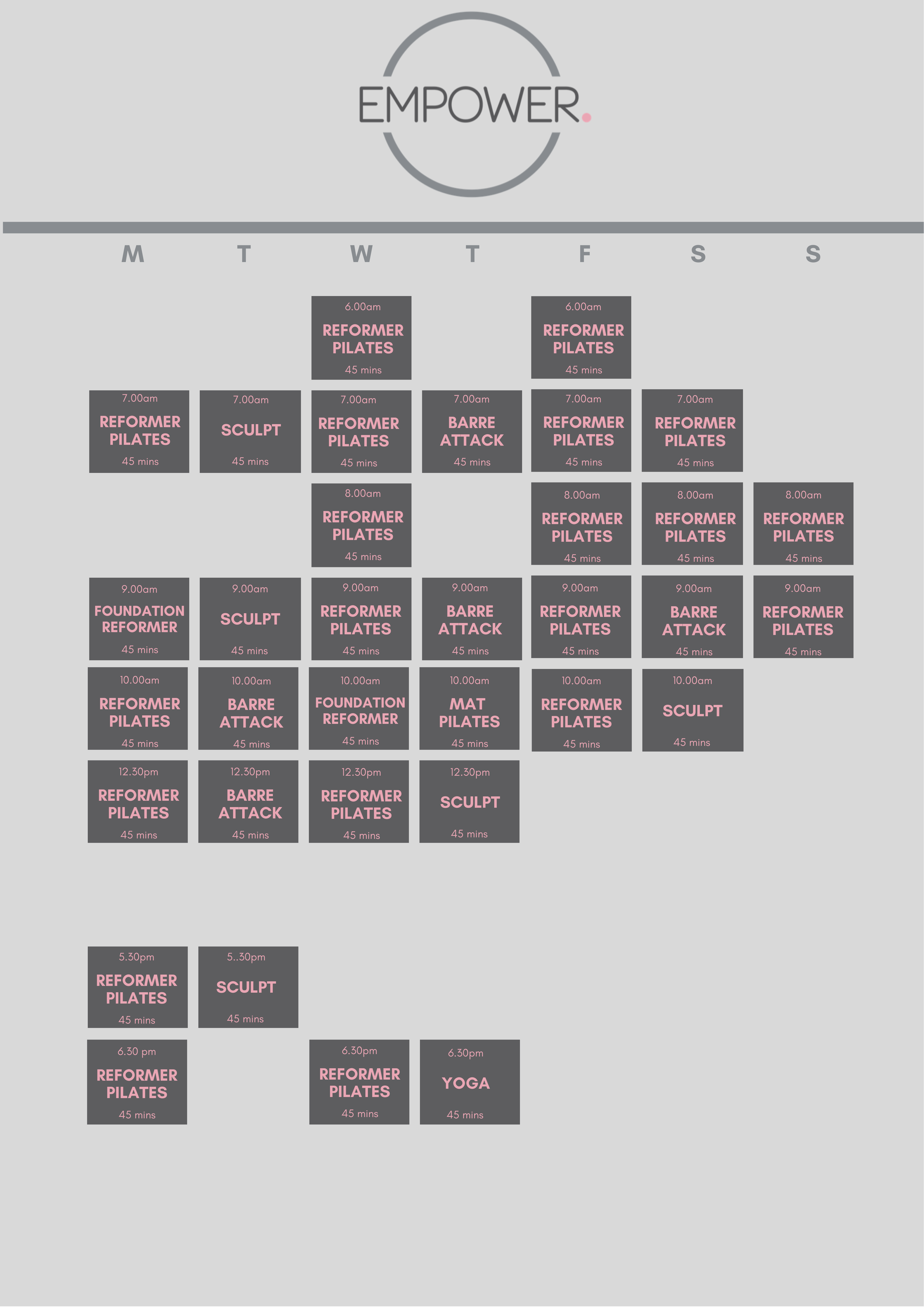 Timetable 4
